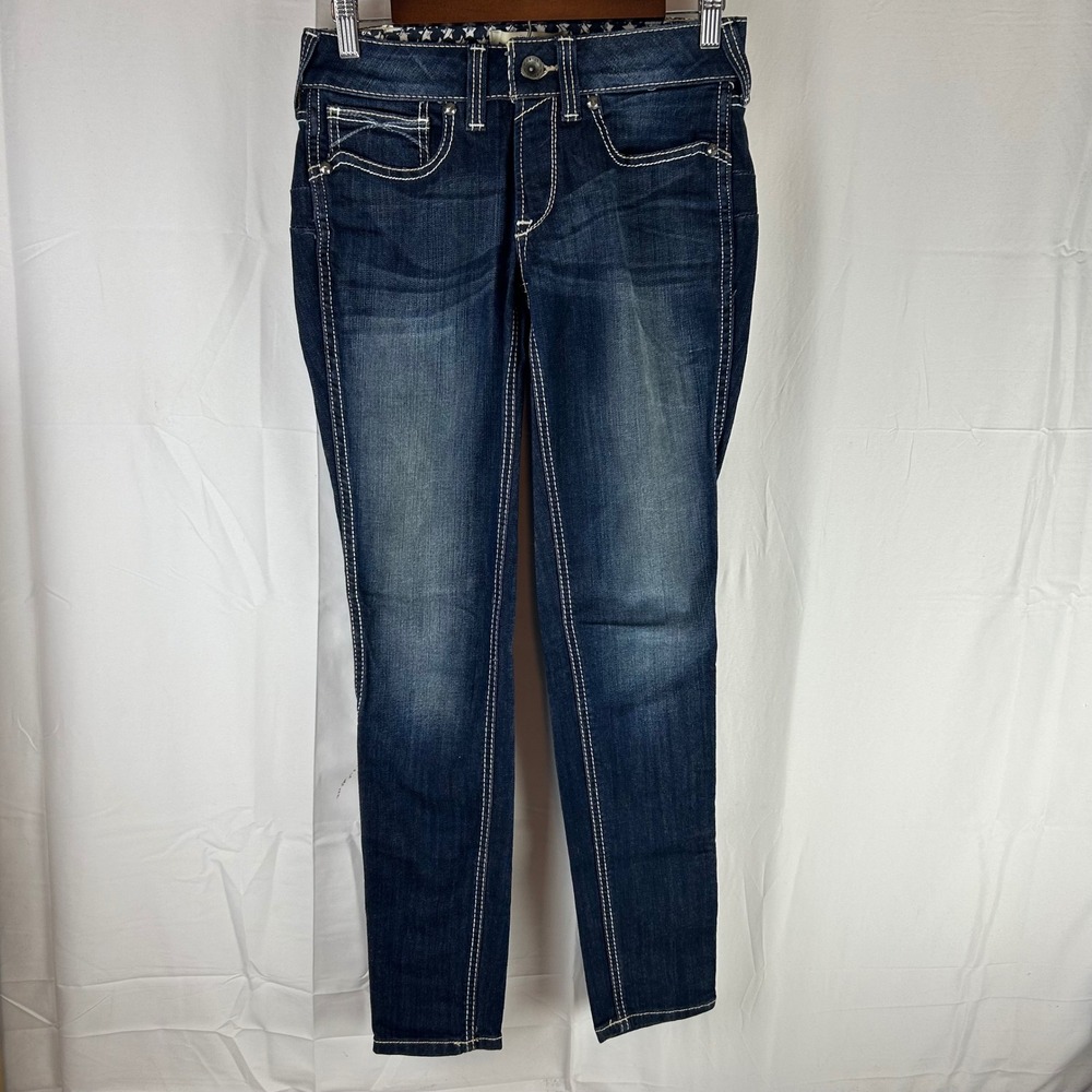 Ariat Women's Skinny Jeans in Dark Indigo Wash